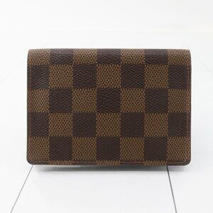 Louis Vuitton Damier Porte de Carte Vertical Pass Case